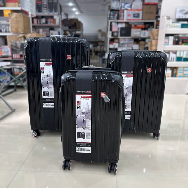 SwissTech Exhibition Spinner Set Of 3 Luggage