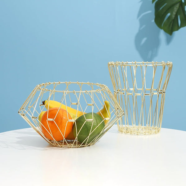 Multifunctional Folding Wire Basket