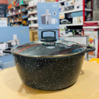 Uakeen Germany Induction Die-Cast Granite Casserole VK-20 - 40cm/19l