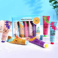 Miss Vanssea 5pcs Sunscreen & Cooling Gel Spf90+