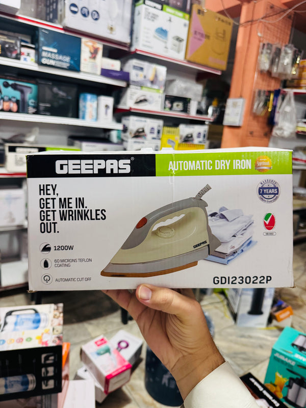 Geepas Automatic Dry Iron-23022