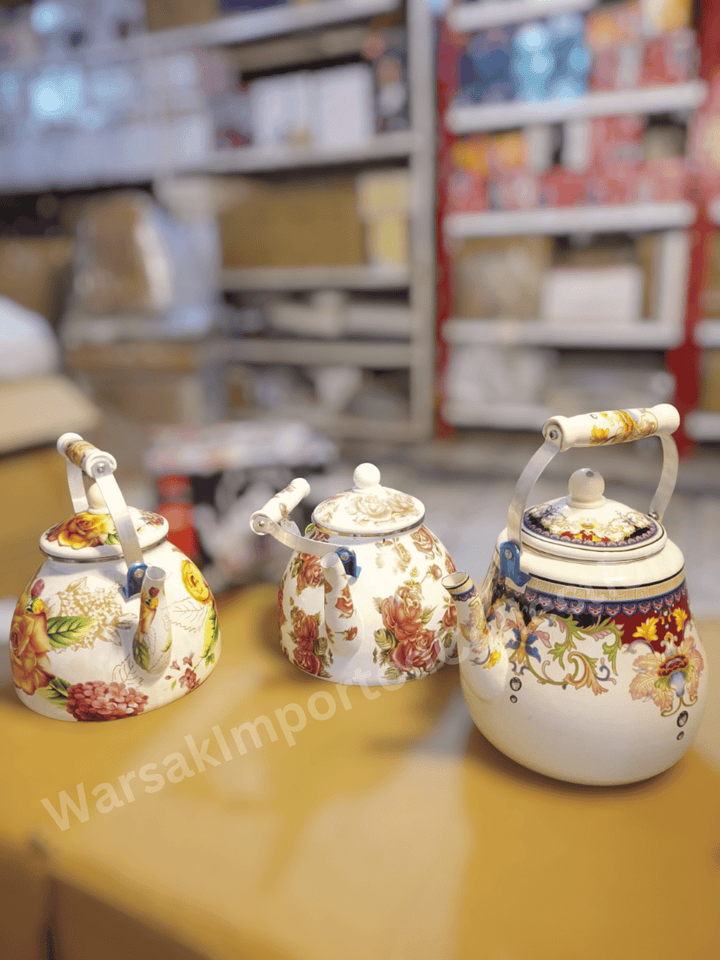 Emaille Kessel Kettle 4L
