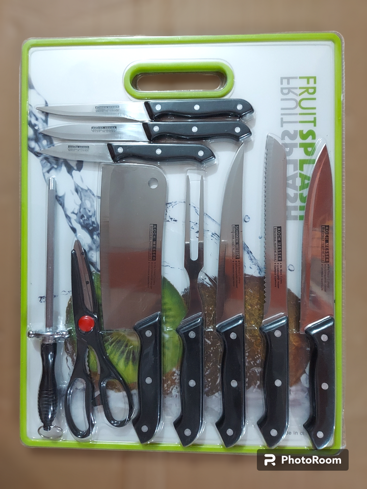 11 in 1 koch messer knives set