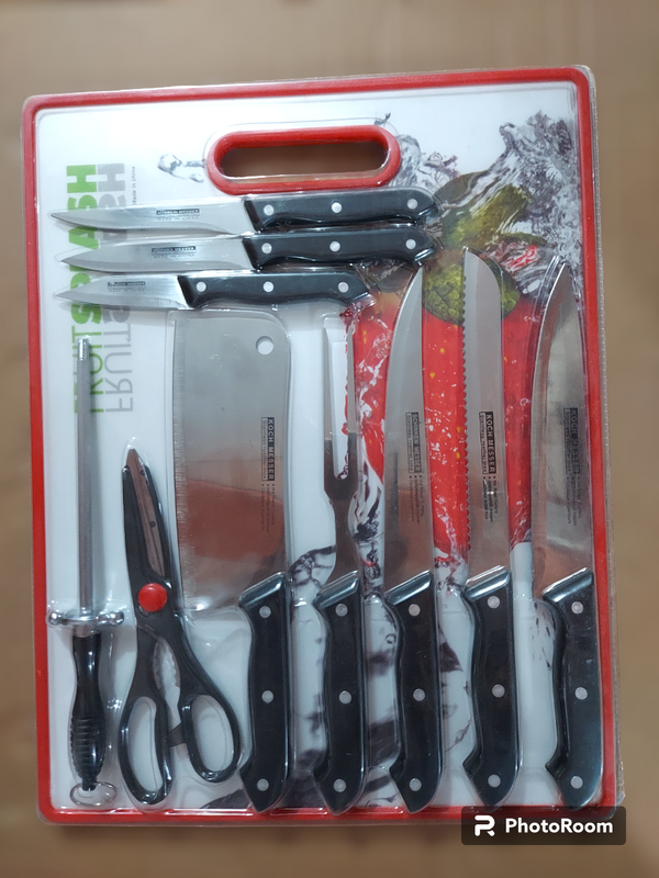 koch messer knives set with cutting board
