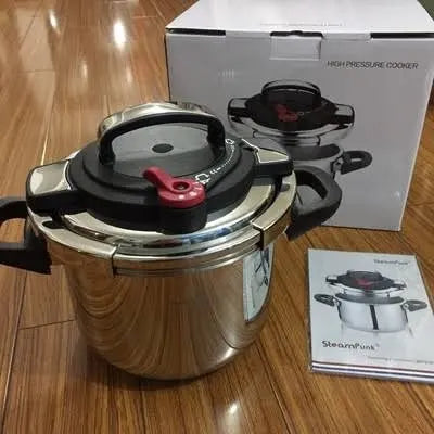 STEAMPUNK Stainless Steel Clipso Pressure Cooker