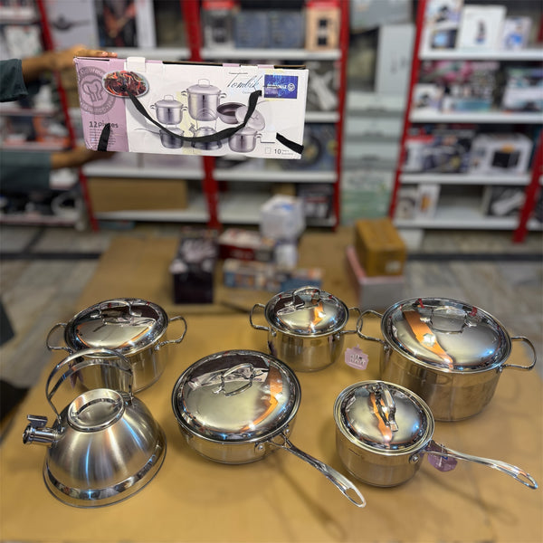 Korkmaz Tombik 12Pcs Cookware Set