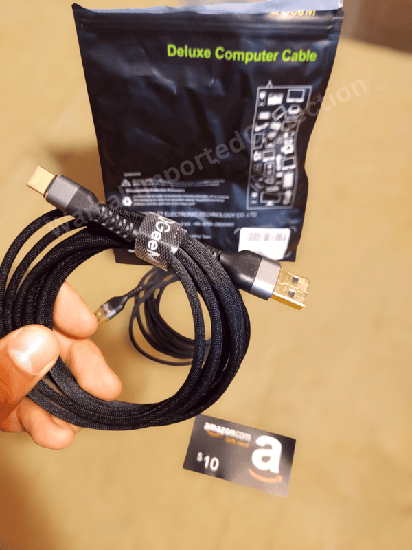 Amazon QGeem Type C Cables (Pair of 2)