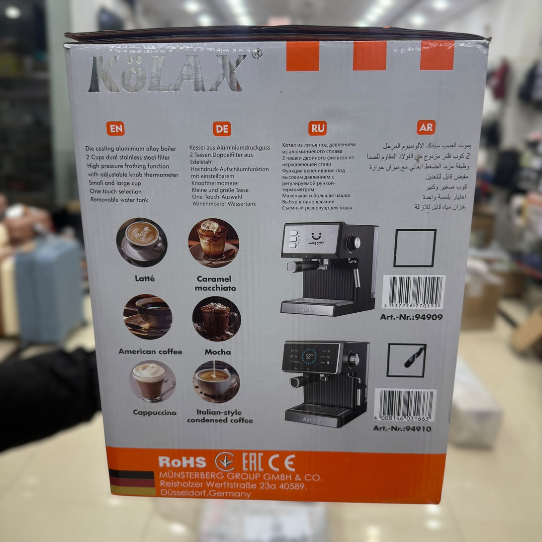 KoLAX Digital Espresso Machine – Warsak Imported Collection
