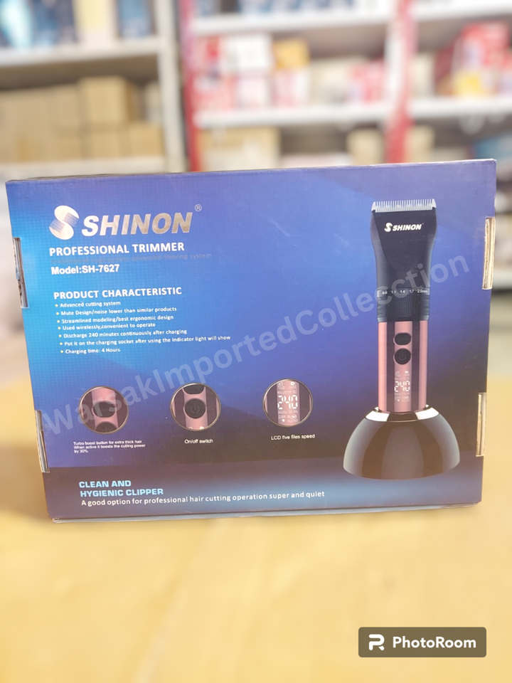 Shinon Professional Hair Trimmer SH-7627 – Warsak Imported Collection