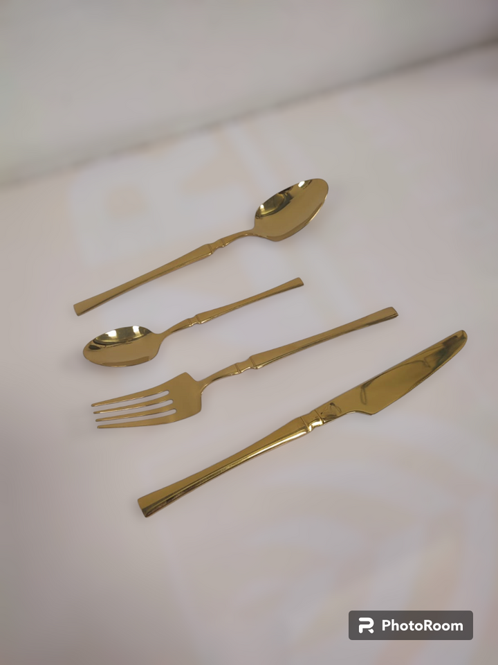 golden cutlery