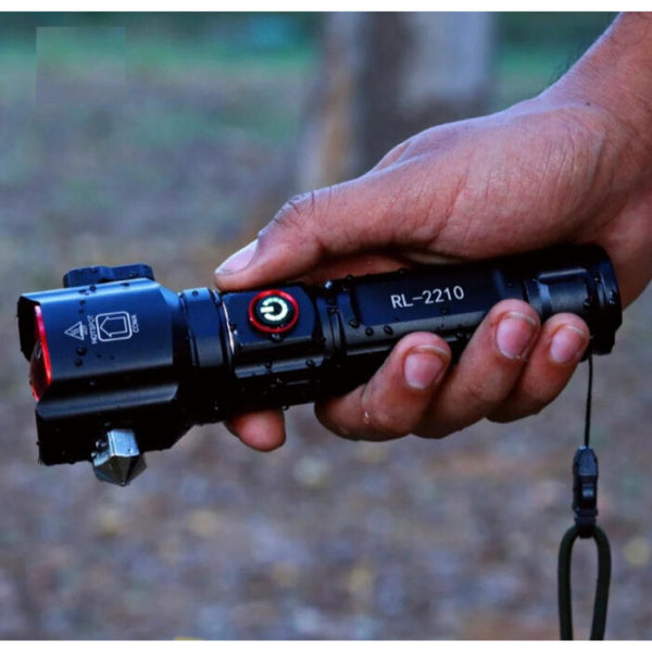 Very Powerful 2-in-1 Emergency Flashlight & Charging Bank