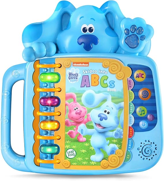 Preloved LeapFrog Blue's Clues and You! Skidoo Into ABCs Book Toy