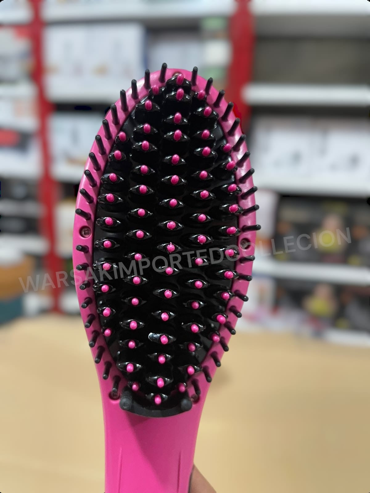 LUV Hair Straightener Brush Warsak Imported Collection