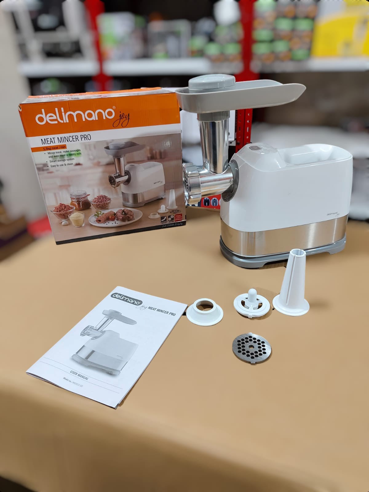 DELIMANO 3 in 1 MEAT MINCER PRO Warsak Imported Collection