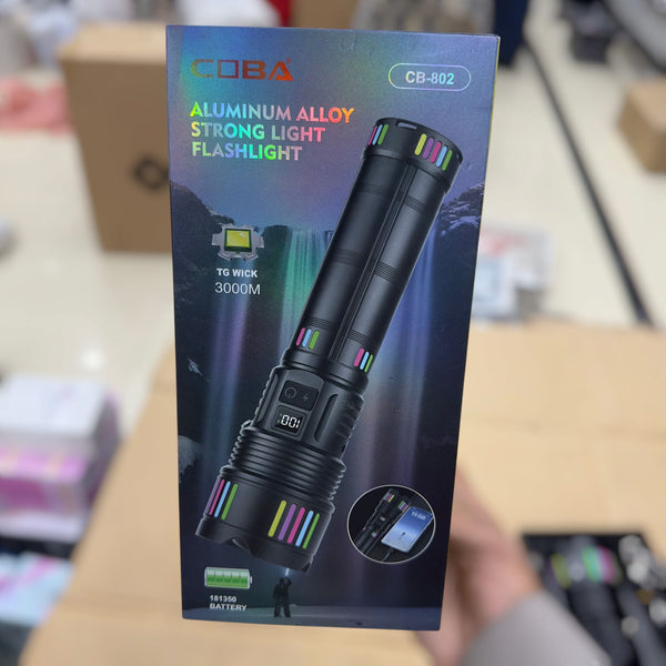 Coba Aluminum Alloy Strong Light Torch CB-802