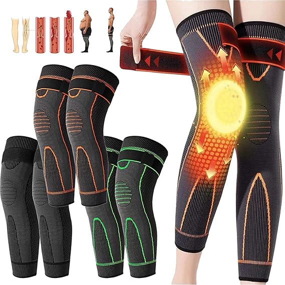 Elastic Compression Knee Support Sleeve Pair No:3675