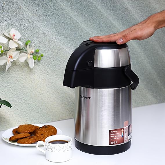 Geepas Stainless Steel Air Pot Flask 5262