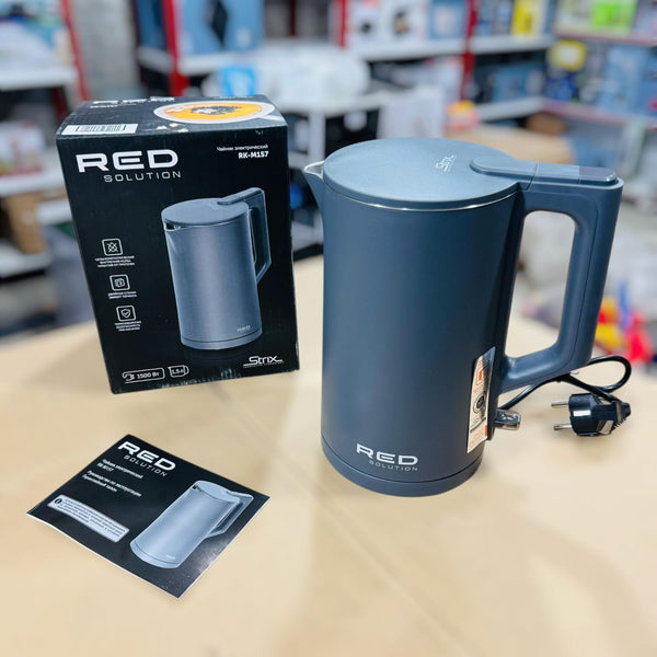 Red Solution Cool Touch Electric Kettle 1.5L
