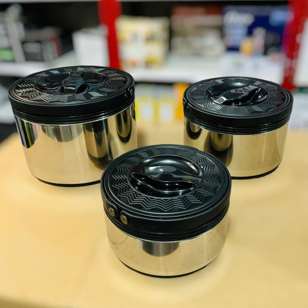 Double Handles 3pcs Hot Pot Set