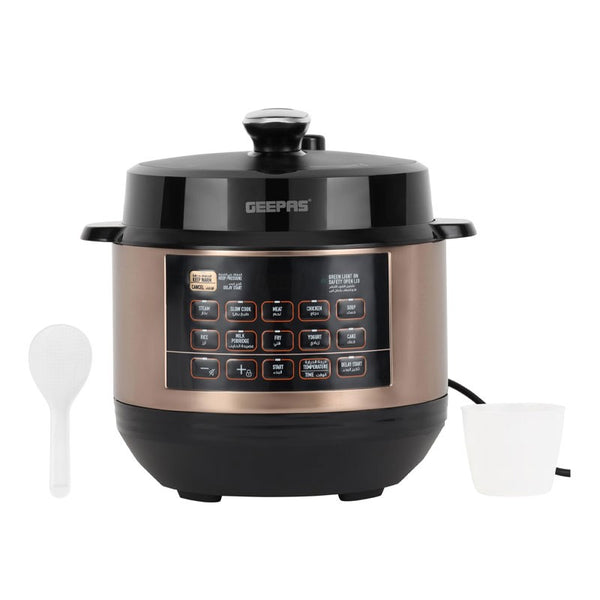 Geepas 6L Digital Multi Pressure Cooker 35052