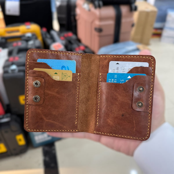 Chalapacha Click On Handmade Leather Wallet
