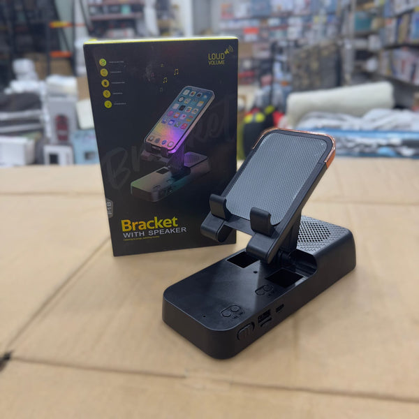 Mobile Phone Holder with Bluetooth Speaker F18
