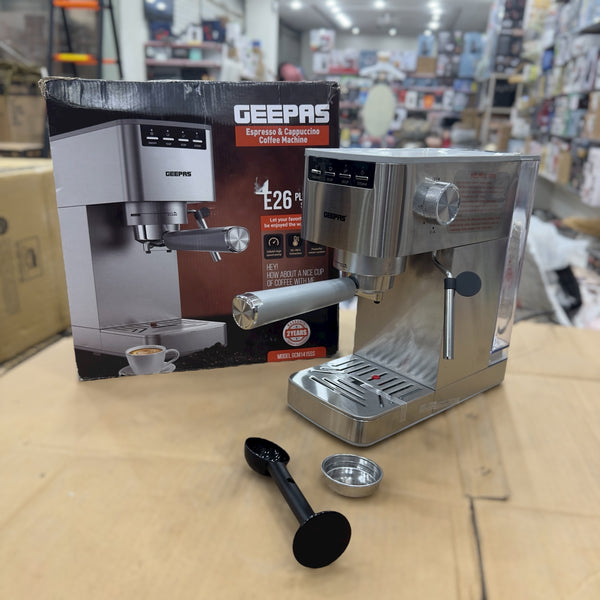 GEEPAS Espresso & cappuccino Coffee Machine-1415