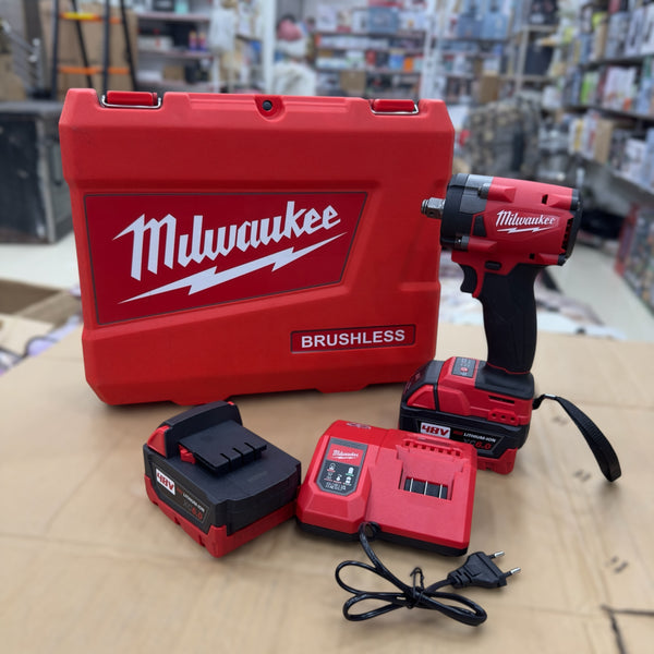 Milwaukee Impact Wrench with Friction Ring Kit