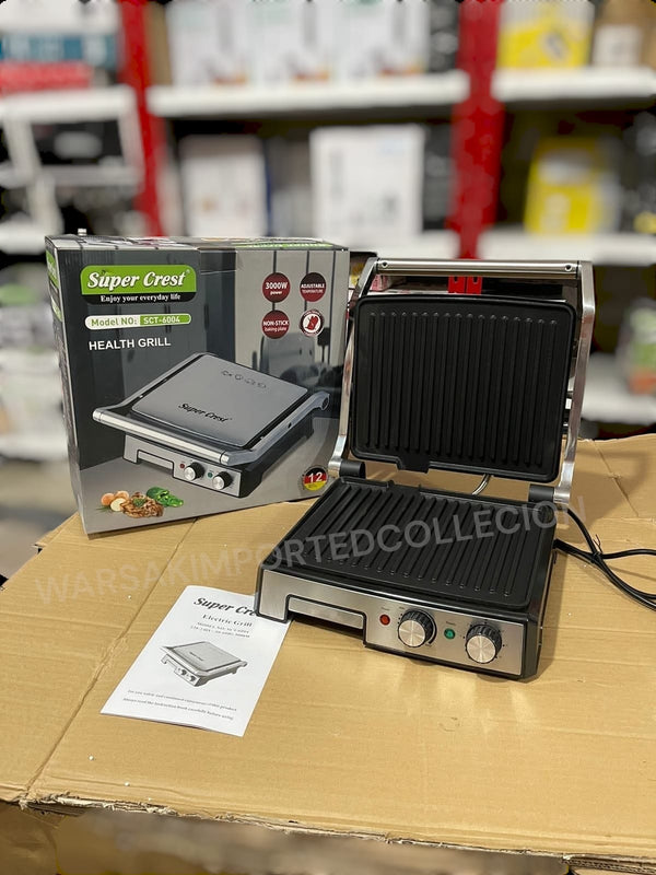 Super Crest Electric Grill SCT-6004 1 Year Warranty