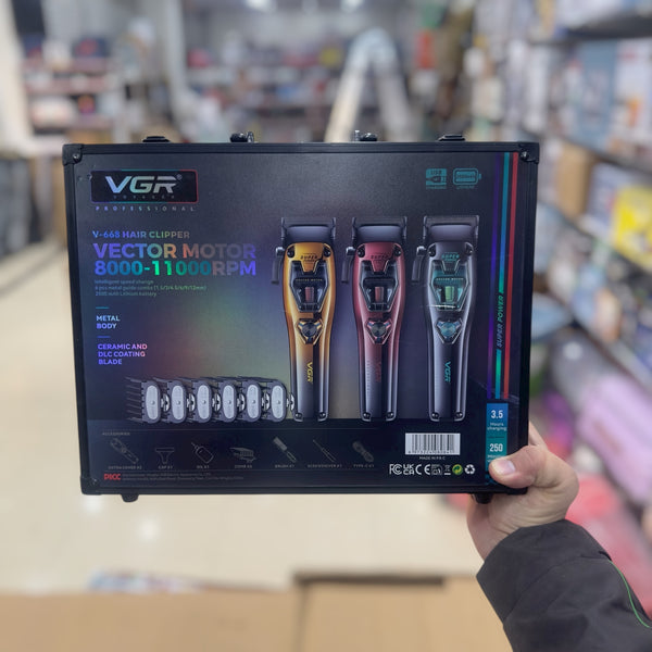 VGR Vector Motor Hair Trimmer with Box V-668