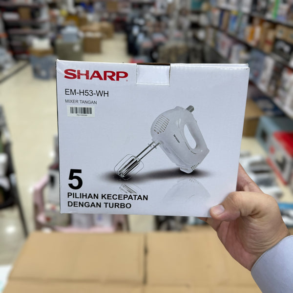 Sharp Hand Mixer EM-H53-WH