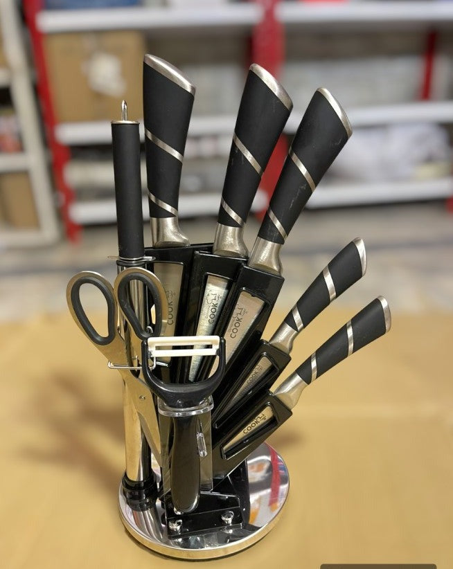 9 piece knives set