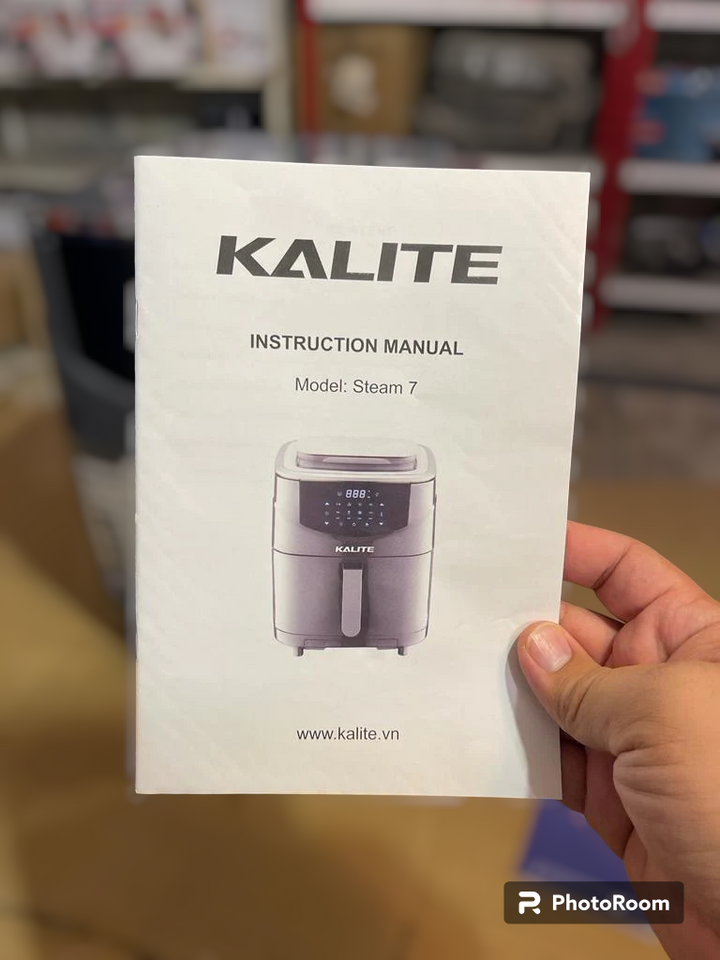 kalite air fryers manual