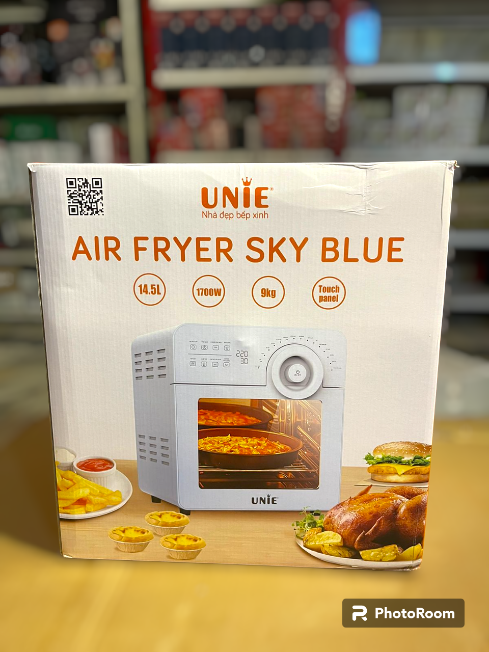 air fryer sky blue