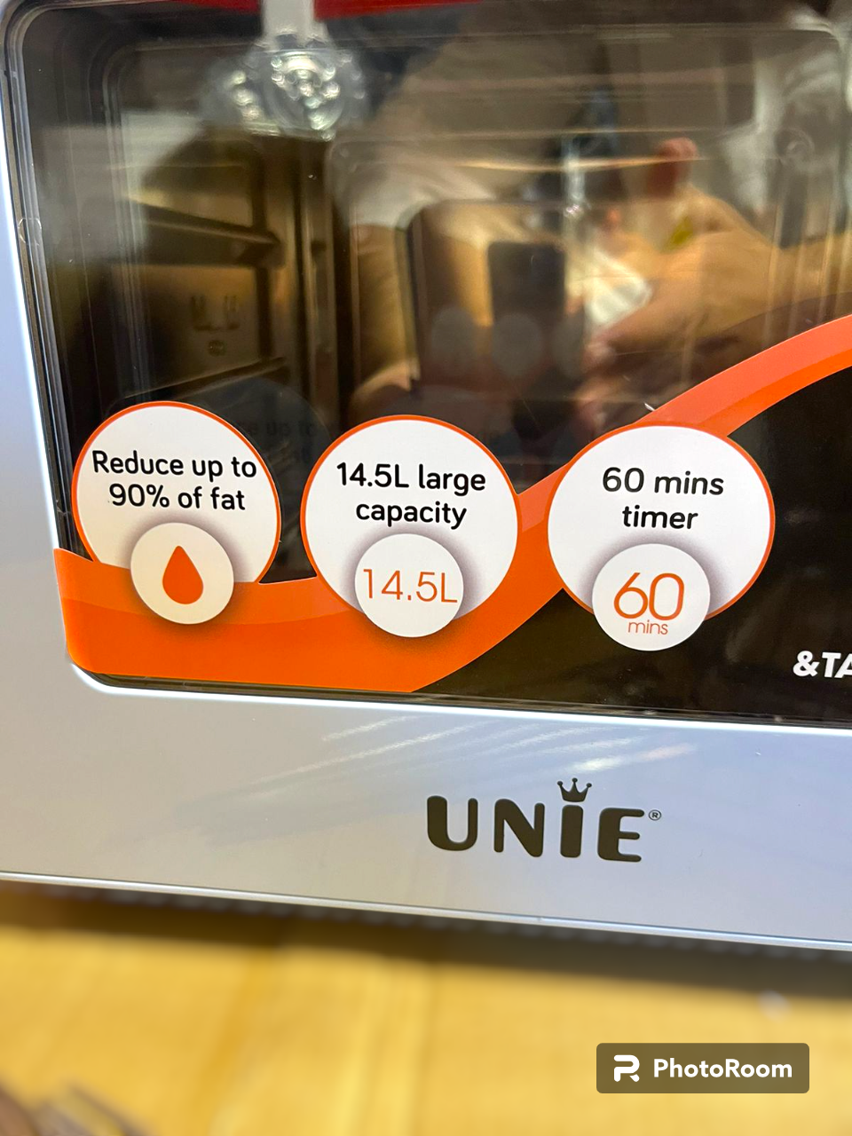 unie 14.5l air fryer