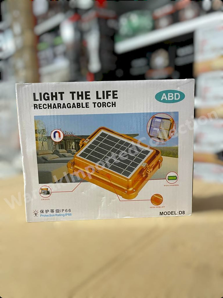Portable solar light