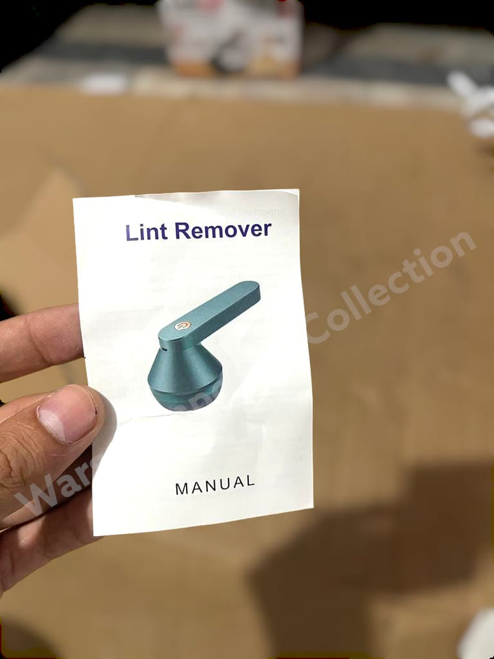 Rechargeable Green Lint Remover