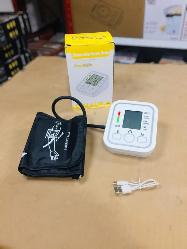 Microcomputer Intelligent Arm Style Electronic BP Monitor