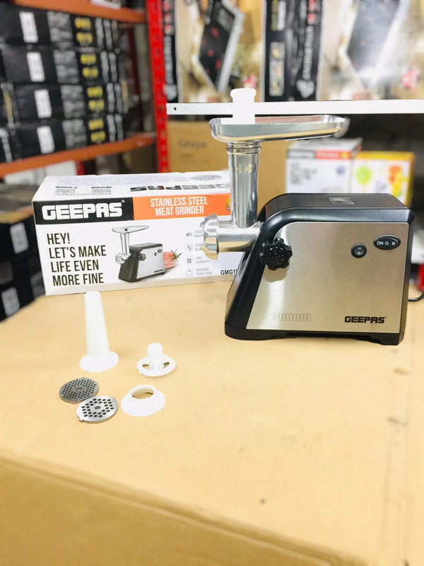 GEEPAS Stainless Steel Meat Grinder 1910