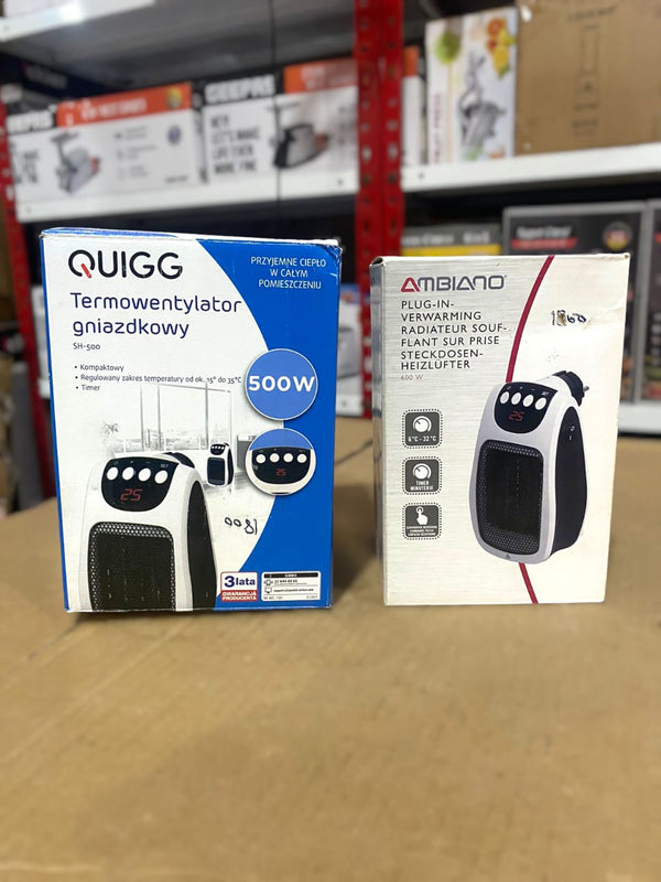 AMBIANO/QUIGG Mini Plug-in Heater