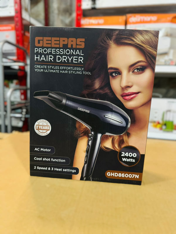 Geepas 2400W Professional Hair Dryer-86007