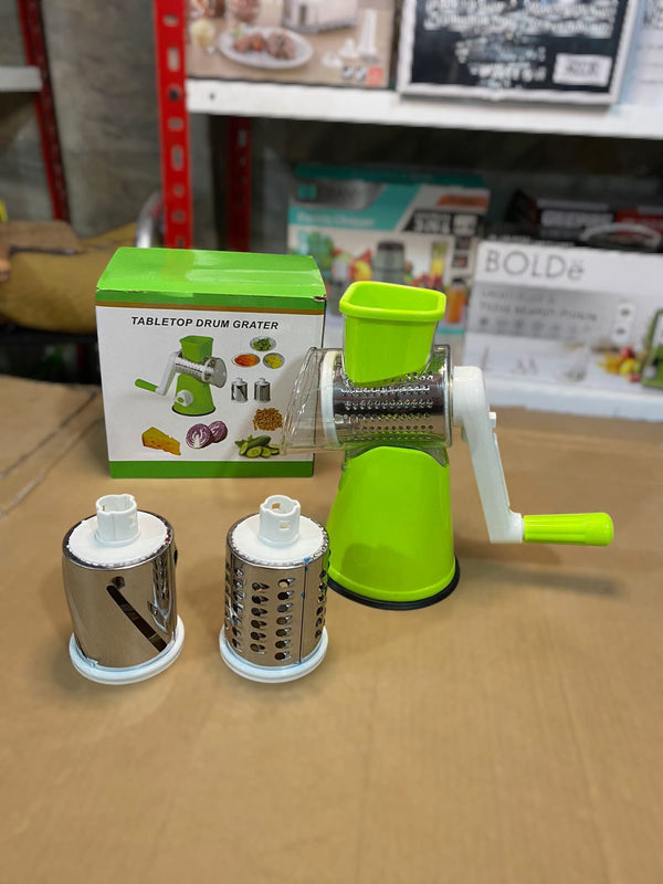 TABLETOP DRUM GRATER (Weak Quality)