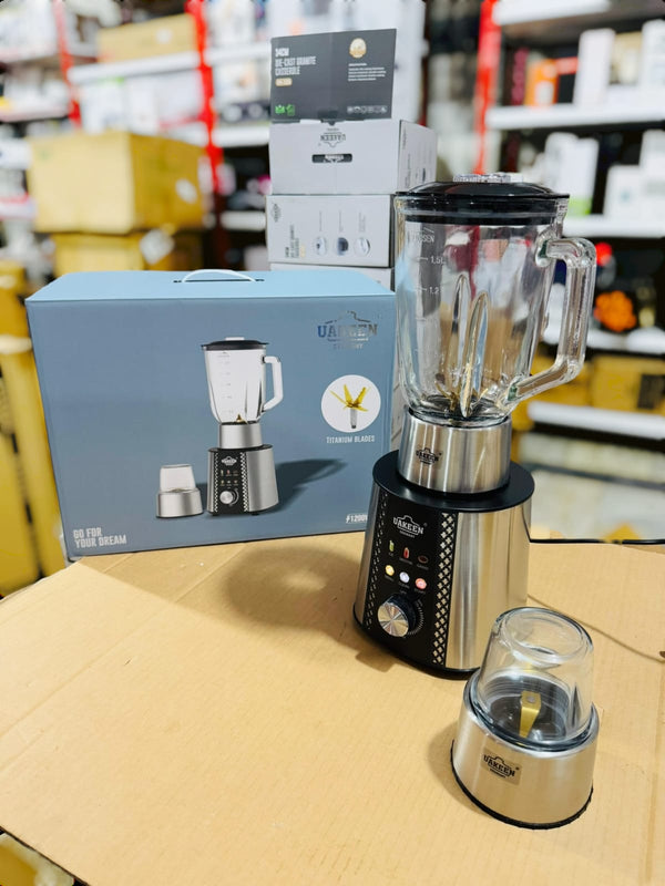 Uakeen Germany Titanium Digital Blender & Grinder ZL-1308