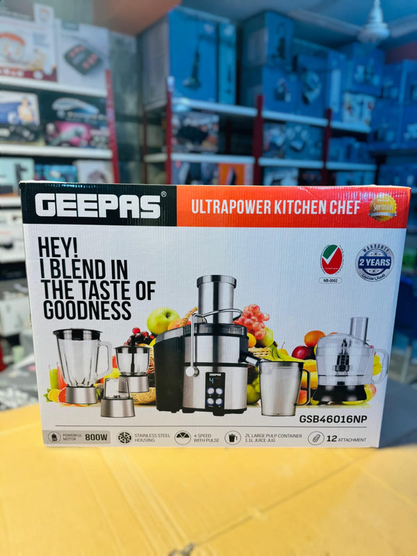 GEEPAS Digital 5 in 1 Food Factory-46016