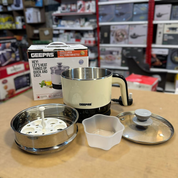 Geepas Double Layer Multifunction Kettle 38026