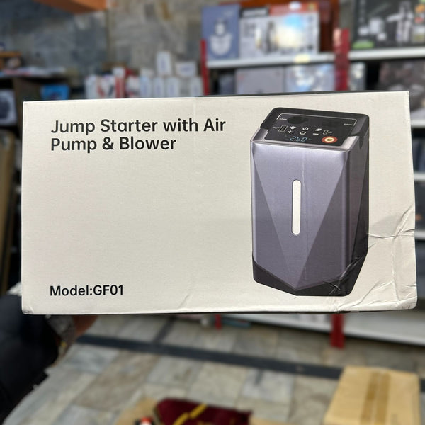 6 in 1 Jump Starter With Air Pump & Blower GF01
