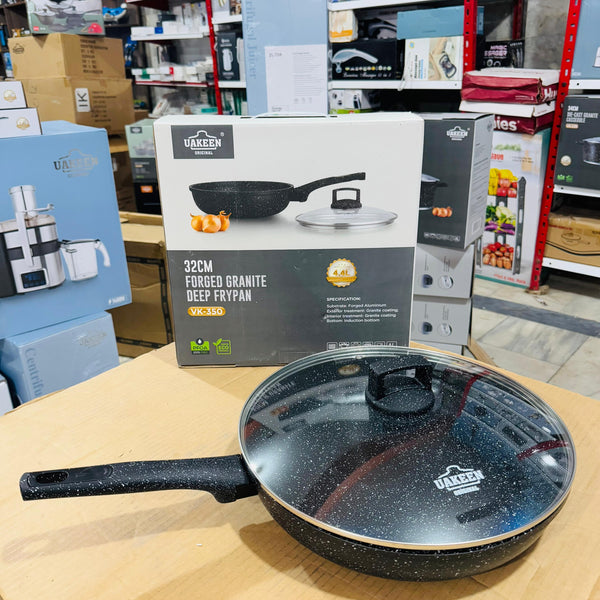 Uakeen Forged Granite Deep Frypan 32cm VK-350