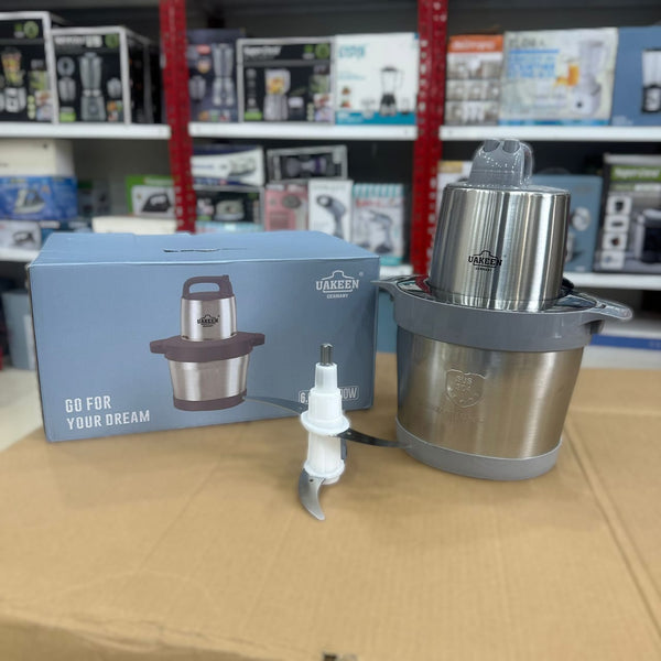 Uakeen 6L Steel Bowl Electric Chopper ZL-107
