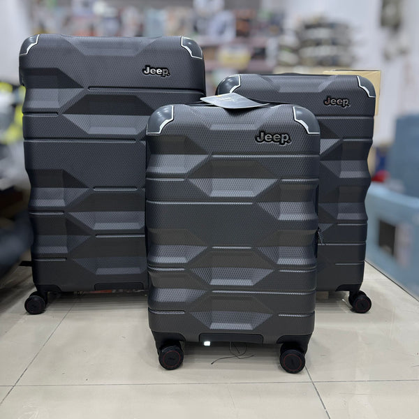 Jeep Polygon Hardside Luggage Suitcases