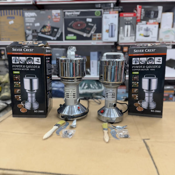 Silver Crest Powder Grinder